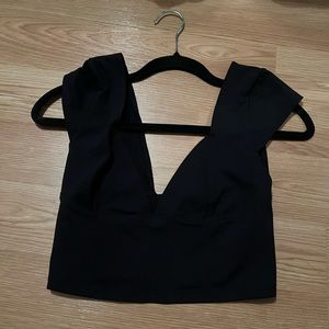 Free people cropped shirt